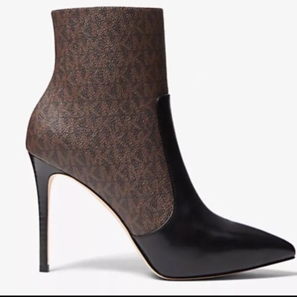 New in box Michael kors rue stiletto bootie! Size 7.5 - Picture 1 of 11